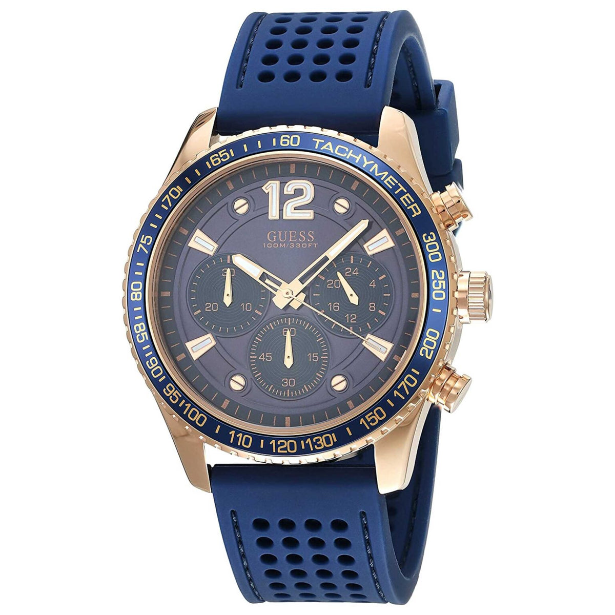 GUESS W0971G3 Goud/Donker blauw