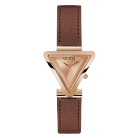 Guess Fame GW0548L2 Dames  Roségoud/Bruin